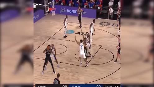 【NBA集锦】么得感情肆虐篮筐 盖伊助飞尤班克斯空接暴扣势大力沉