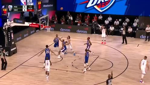 【NBA集锦】这特效很酷炫 多特三分飙中大屏幕闪闪发光