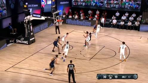 【NBA集锦】证明自己还没老 康利对抗后滞空压哨
