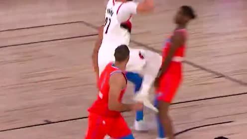 【NBA集锦】高位策应后突破暴扣 努尔基奇正在找回统治力
