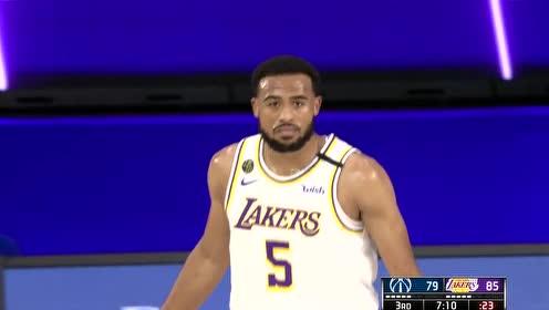 【NBA集锦】奇才vs湖人精华回放 詹姆斯浓眉缺战JR史密斯