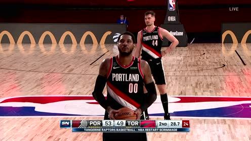 【NBA集锦】甜瓜安东尼挽救离谱投篮 篮下硬气2+1击头庆祝