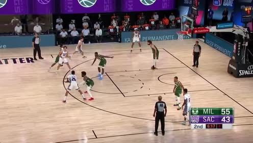 【NBA集锦】哥们儿听说过飞来横祸么 杰弗里斯斜四里杀出挂框补扣看傻布朗小洛
