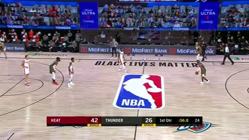 【NBA集锦】希罗与琼斯的空中连线心有灵犀 被吹干扰球真是有点可惜