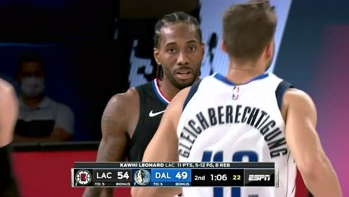 【NBA集锦】你说这是运气我觉得是手感 东契奇连续晃动跳投