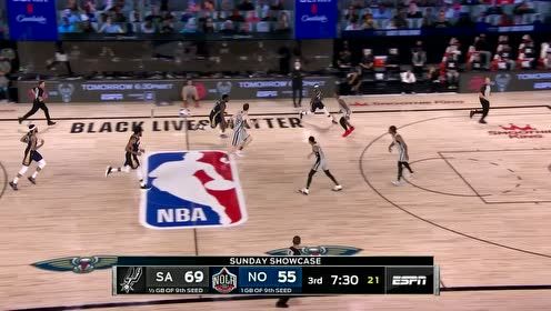 【NBA集錦】你們可能是瞧不起我胖虎 錫安沖進內(nèi)線無人防守轉(zhuǎn)身怒扣一氣呵成
