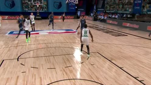 【NBA集锦】莫兰特虚晃一枪点飞防守 妙传布鲁克斯轻松扣进
