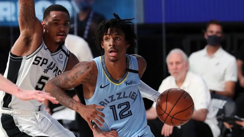 【NBA集锦】马刺108-106灰熊 德罗赞罚球绝杀莫兰特25+9+9