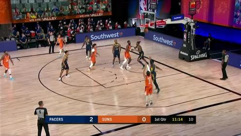 【NBA集錦】盧廣中預(yù)警？ 盧比奧右側(cè)45°三分堅(jiān)決出手為球隊(duì)首開紀(jì)錄
