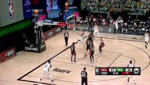 【NBA集锦】这你怎么防？字母哥教科书般跳步攻筐简直无解