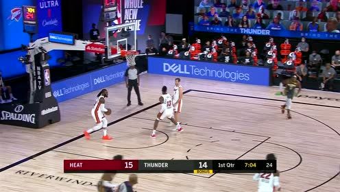 【NBA集锦】保罗正面crossover秀防守 后仰跳投潇洒命中