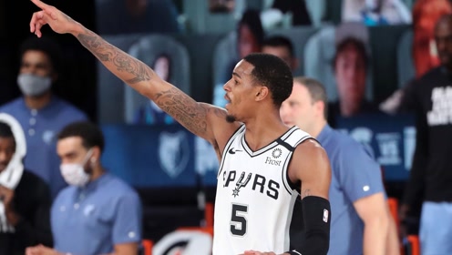 【NBA集锦】穆雷vs灰熊集锦 神奇高抛砍21分10篮板3助攻