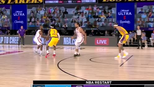 【NBA集锦】这记扣篮可真够响 亚当斯轻松突围震天劈扣