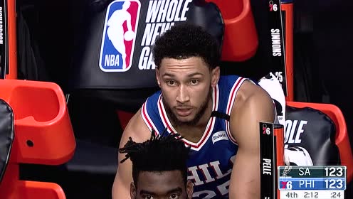 【NBA集錦】蓋伊后仰跳投扳平比分 西蒙斯追尾后車全責(zé)6犯離場