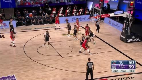 【NBA集錦】簡(jiǎn)單粗暴不和你墨跡 錫安接球沖鋒弱側(cè)上籃輕松得分