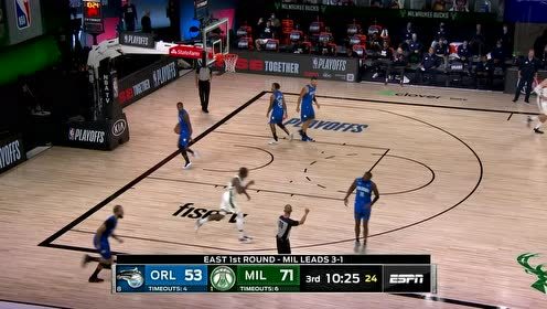【NBA集锦】这让人羡慕的手感啊!米德尔顿埋伏底角接球就扔不讲道理
