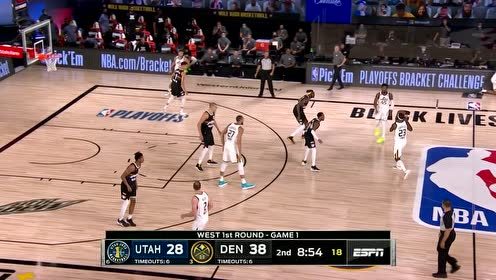 【NBA集錦】掘金就地反搶得手 波特頂著防守回環(huán)上籃打進(jìn)