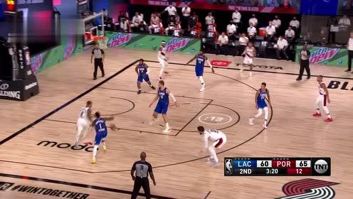 【NBA集锦】身体素质简直无解 利拉德逆天拉杆惊艳全场