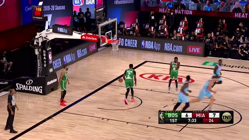 【NBA集锦】海公公今天好状态!海沃德突破1v3双手灌篮
