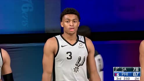 【NBA集錦】2打1的機會不能放過 米爾斯反擊連線約翰遜單臂劈扣