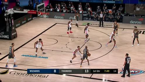 【NBA集錦】老炮腦后長眼騷氣背傳 穆斯卡拉無人防守接球三分再度命中