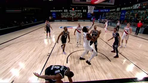 【NBA集锦】内线打得措手不及 麦科勒姆人缝妙传助飞白边九霄揽月