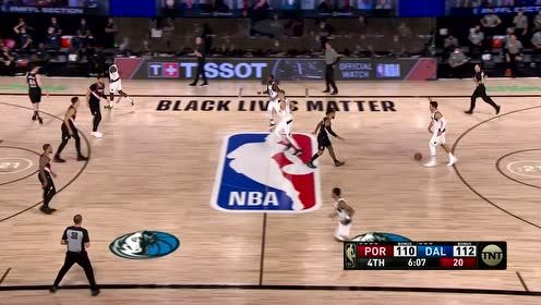 【NBA集锦】你有张良计我有过墙梯 利拉德哈达威对飚三分