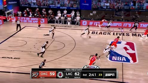 【NBA集錦】曼恩后場(chǎng)一記飛餅 科菲雙臂暴扣瀟灑