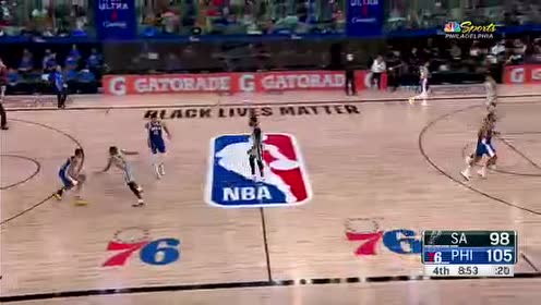 【NBA集錦】就可著一個人欺負(fù)?。磕吕咨鷶鄡?nèi)托之后完成1打0雙手暴扣