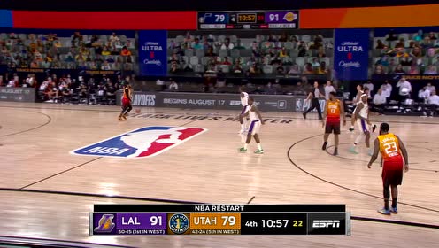 【NBA集錦】突出一個(gè)清脆利落 詹姆斯超遠(yuǎn)三分抬手就有