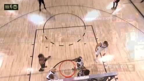 【NBA集锦】90秒回看开拓者134-131独行侠 波神空砍36+6利拉德61+8率队险胜