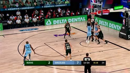 【NBA集錦】當(dāng)著大中鋒的面吃籃板 莫蘭特籃下偷雞補籃美滋滋