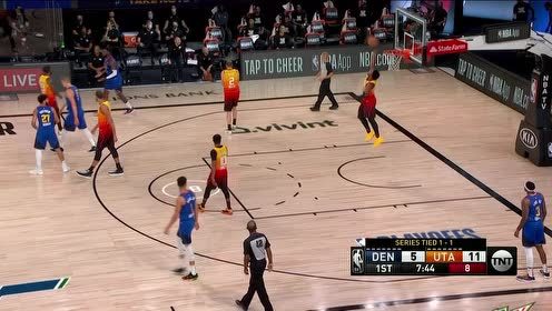 【NBA集锦】英格尔斯假突真传 戈贝尔空接暴扣势大力沉