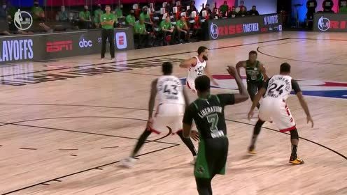 【NBA集錦】開場就準(zhǔn)備收割比賽了？ 布朗底角3+1西卡領(lǐng)三犯