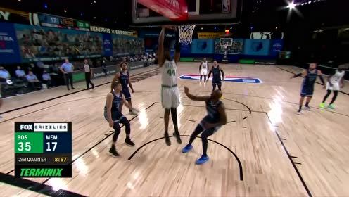 【NBA集锦】奇才vs凯尔特人 八村垒大战绿军锋线群