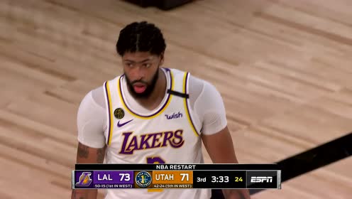 【NBA集錦】克拉克森愣頭青就硬打 戴維斯迎面血帽送他吃火鍋