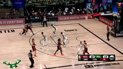 【NBA集锦】字母哥变向突破一步过 反手隔扣阿德巴约势大力沉！