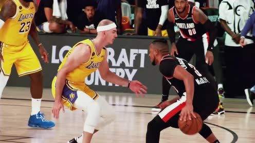 【NBA集錦】2020季后賽西部首輪 湖人VS開拓者G3預告