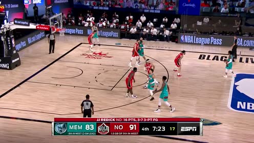 【NBA集锦】论对飚从没在怕的! 雷迪克现场教学杰克逊追身三分