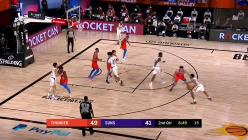【NBA集錦】展現(xiàn)優(yōu)質(zhì)投手本色！ 約翰遜借掩護底角出手打成3+1