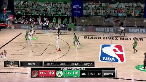 【NBA集锦】特伦特本场第7记三分一箭穿心!这炮台太稳了吧