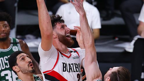 【NBA集锦】努尔基奇vs凯尔特人集锦 篮下得吃得喝效率极高空砍30分