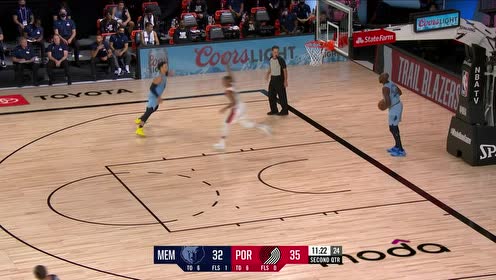 【NBA集锦】麦科勒姆空接上篮 布鲁克斯外线精准狙击