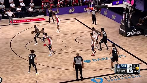 【NBA集錦】勒維爾慘遭包夾失誤丟球 八村壘反擊單臂砸扣