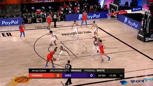 【NBA集錦】保羅開場手感出色 拉開單打率先命中兩分