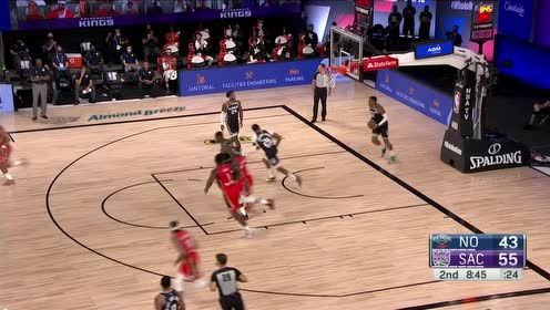 【NBA集錦】霍樂迪身陷重圍分球弱側(cè) 英格拉姆底角三分一桿進(jìn)洞毫不拖泥帶水