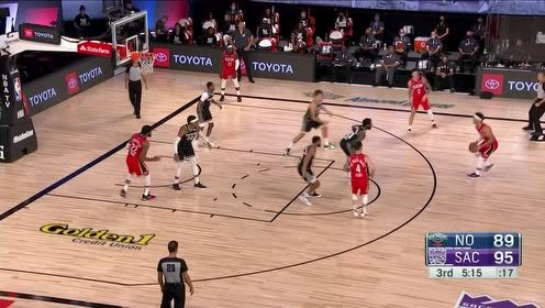【NBA集錦】球哥機(jī)智反吊恰到好處送助攻 霍樂迪籃下接球無視補(bǔ)防打成2+1