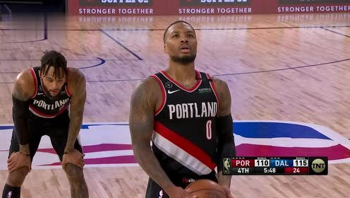【NBA集锦】利拉德罚球命中拿下第50分 成开拓者首位背靠背50+球员