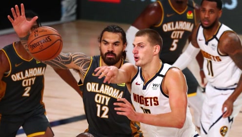 【NBA集锦】约基奇加时赛手感爆炸独取8分 直杀篮下撞翻亚当斯