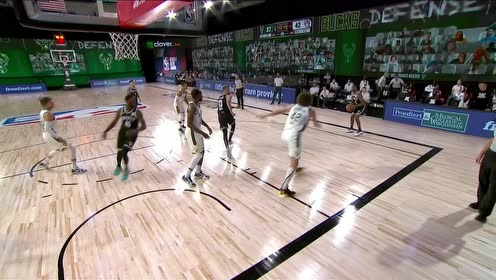 【NBA集锦】别激动都消停点 豪尔推倒字母哥险酿冲突